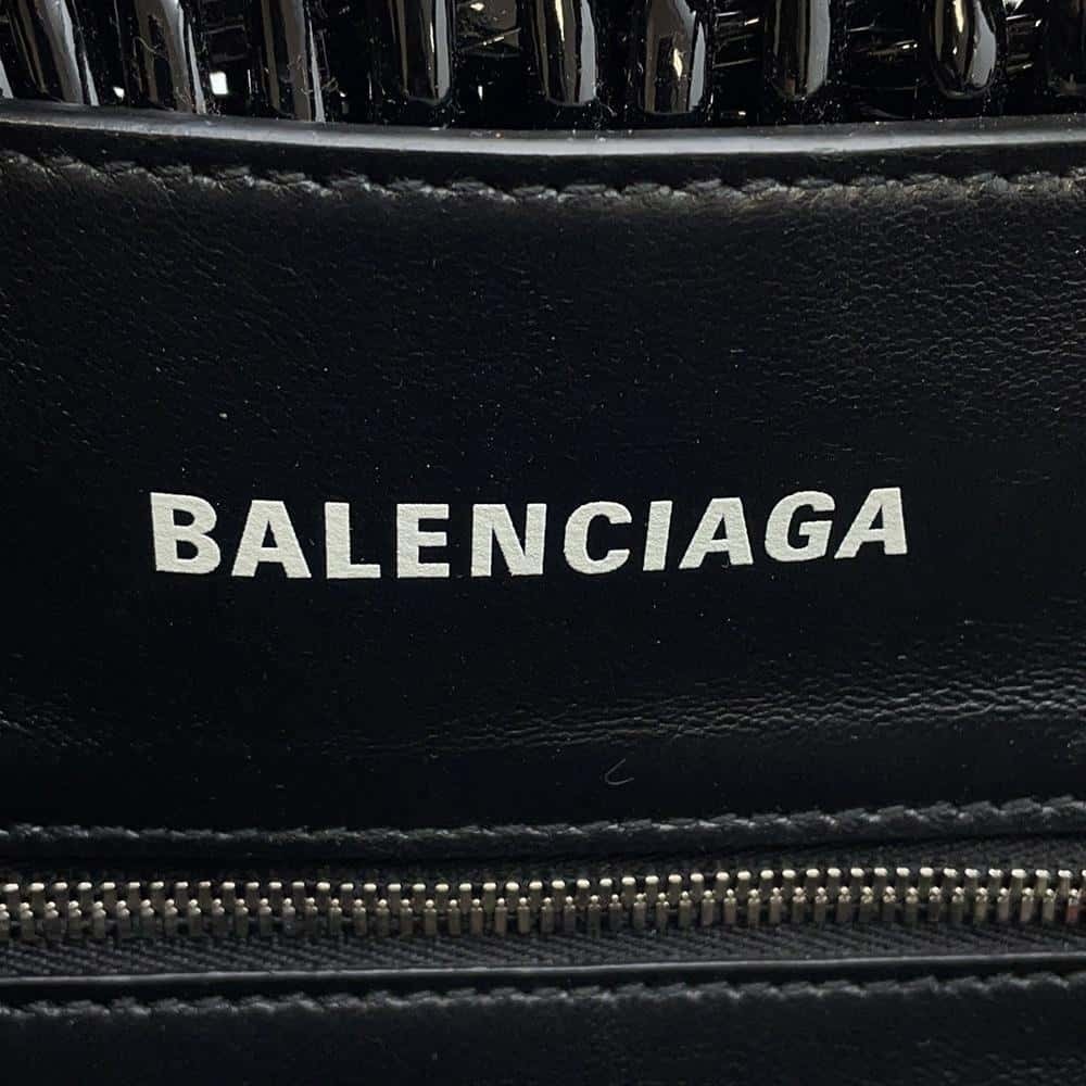Balenciaga Bistro XS Handbag Shoulder Basket Black BGA - Picture 11 of 12